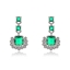 Show details for Buy Platinum Plated Irregular Dangle Earrings with Full Guarantee