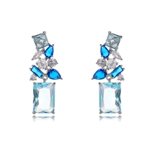Show details for Irregular Luxury Dangle Earrings with Fast Delivery