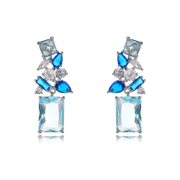 Picture of Irregular Luxury Dangle Earrings with Fast Delivery