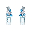Show details for Irregular Luxury Dangle Earrings with Fast Delivery