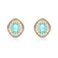 Show details for Luxury Party Huggie Earrings in Exclusive Design