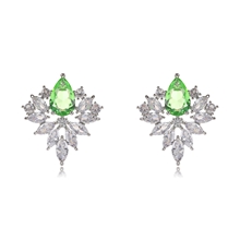 Show details for Origninal Flowers & Plants Luxury Huggie Earrings