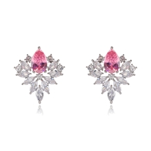 Show details for Trendy Platinum Plated Copper or Brass Huggie Earrings From Reliable Factory