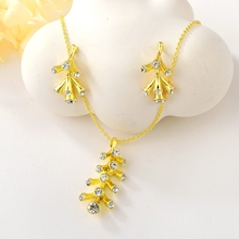 Show details for Sparkly Party Artificial Crystal 2 Piece Jewelry Set