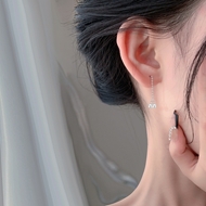 Picture of Hot Selling Platinum Plated Holiday Small Hoop Earrings from Top Designer