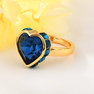 Show details for Fast Selling Blue Love & Heart Fashion Ring from Editor Picks