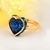 Picture of Fast Selling Blue Love & Heart Fashion Ring from Editor Picks