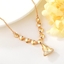 Show details for Recommended Rose Gold Plated Swarovski Element Pendant Necklace from Top Designer