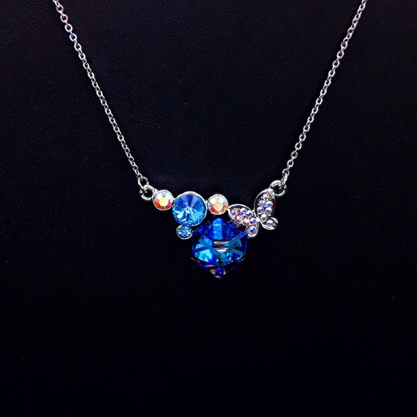 Picture of Attractive Blue Holiday Pendant Necklace For Your Occasions