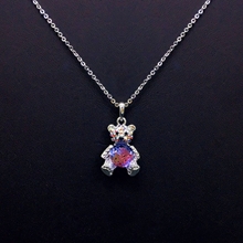Show details for Wholesale Platinum Plated Animal Pendant Necklace with No-Risk Return