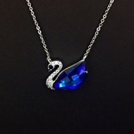 Show details for Fashion swan Pendant Necklace As a Gift