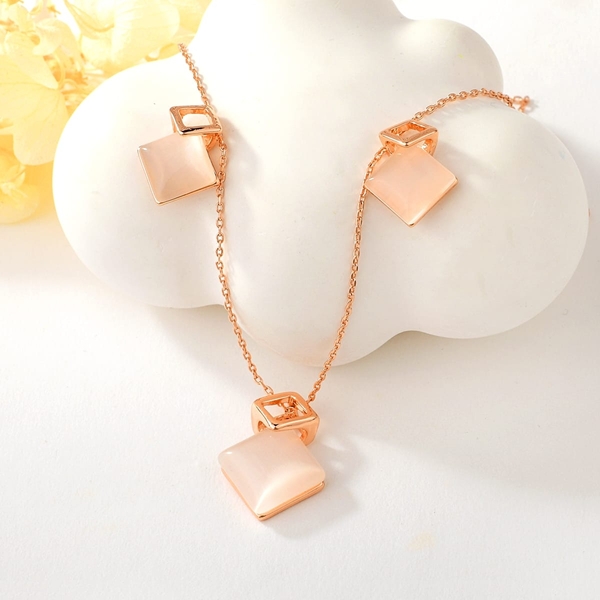 Picture of Buy Rose Gold Plated Zinc Alloy 2 Piece Jewelry Set with Low Cost
