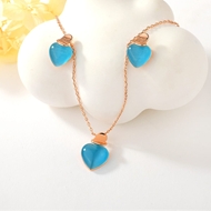 Picture of Unusual Love & Heart Fashion 2 Piece Jewelry Set