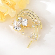 Show details for Wholesale Gold Plated Copper or Brass Brooche with Easy Return