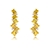 Picture of Buy Gold Plated Geometric Dangle Earrings with Wow Elements