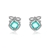 Picture of Delicate Geometric Party Dangle Earrings