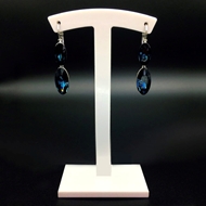 Show details for Fashionable Geometric Copper or Brass Huggie Earrings