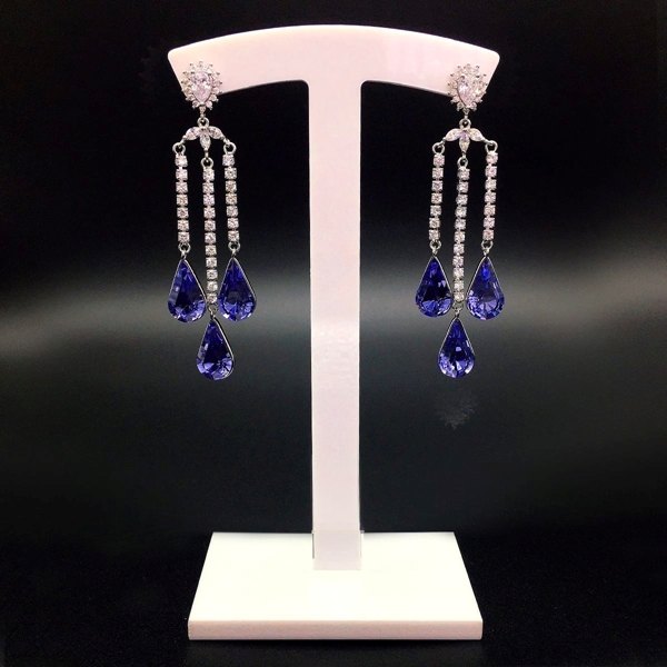 Picture of Need-Now Purple Irregular Dangle Earrings from Editor Picks