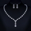 Show details for Irresistible White Geometric 2 Piece Jewelry Set As a Gift