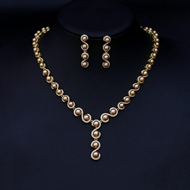 Show details for Hypoallergenic Gold Plated Party 2 Piece Jewelry Set with Easy Return Show details for Hypoallergenic Gold Plated Party 2 Piece Jewelry Set with Easy Return