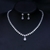 Picture of Nickel Free Platinum Plated White 2 Piece Jewelry Set with No-Risk Refund