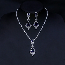 Show details for Good Quality Cubic Zirconia Luxury 2 Piece Jewelry Set