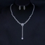Show details for Top Flowers & Plants White 2 Piece Jewelry Set