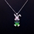 Picture of Unusual Animal Platinum Plated Pendant Necklace