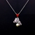 Picture of Fashion Platinum Plated Pendant Necklace with Full Guarantee
