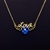 Picture of Shop Gold Plated Swarovski Element Pendant Necklace with Wow Elements