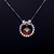 Picture of Stylish Geometric Colorful Pendant Necklace