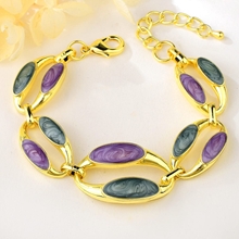 Show details for Hypoallergenic Gold Plated Classic Fashion Bracelet with Easy Return