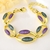 Picture of Hypoallergenic Gold Plated Classic Fashion Bracelet with Easy Return