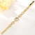 Picture of Delicate Geometric Artificial Crystal Fashion Bracelet