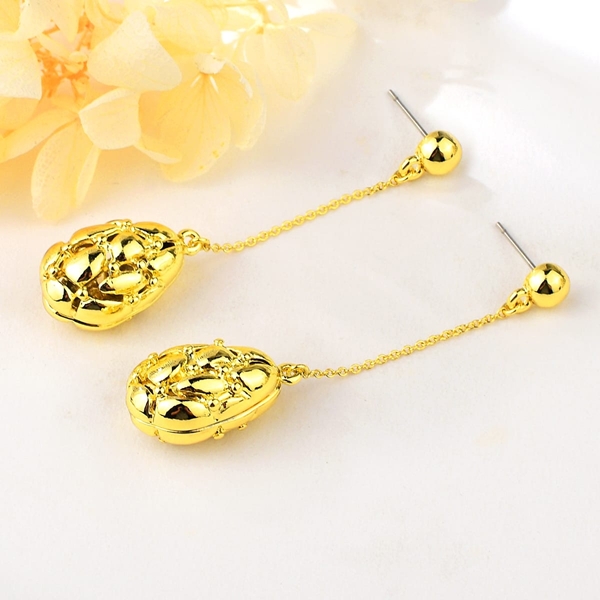 Picture of Low Cost Gold Plated Dubai Drop & Dangle Earrings with Low Cost