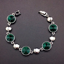 Show details for New Season Green Geometric Fashion Bracelet with SGS/ISO Certification