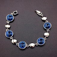 Show details for Good Swarovski Element Platinum Plated Fashion Bracelet