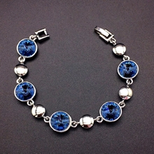 Show details for Good Swarovski Element Platinum Plated Fashion Bracelet