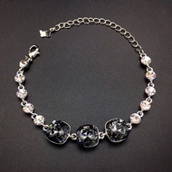 Show details for Stylish Geometric Copper or Brass Fashion Bracelet