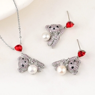 Show details for Staple Bear Party 2 Piece Jewelry Set