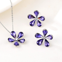 Show details for Party Platinum Plated 2 Piece Jewelry Set with Speedy Delivery