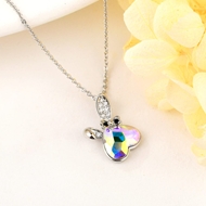 Show details for Fashionable Party Swarovski Element Pendant Necklace