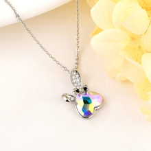 Show details for Fashionable Party Swarovski Element Pendant Necklace