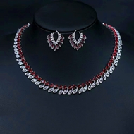 Show details for Hypoallergenic Platinum Plated Medium 2 Piece Jewelry Set Show details for Hypoallergenic Platinum Plated Medium 2 Piece Jewelry Set