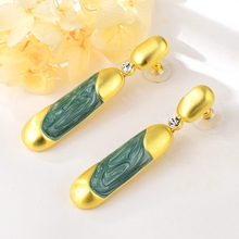 Show details for Classic Enamel Dangle Earrings with 3~7 Day Delivery
