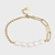 Picture of Wholesale Gold Plated Artificial Pearl Fashion Bangle with No-Risk Return