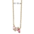 Picture of Pretty Cubic Zirconia Gold Plated Pendant Necklace