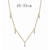 Picture of Cubic Zirconia Gold Plated Pendant Necklace Online Only