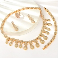 Show details for Shop Copper or Brass Party 4 Piece Jewelry Set with Wow Elements