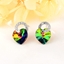 Show details for Fashion Platinum Plated Dangle Earrings in Flattering Style